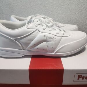 Propet Washable Walker Women's 11 Wide D W3840 Sneaker White Slip Resistant NEW